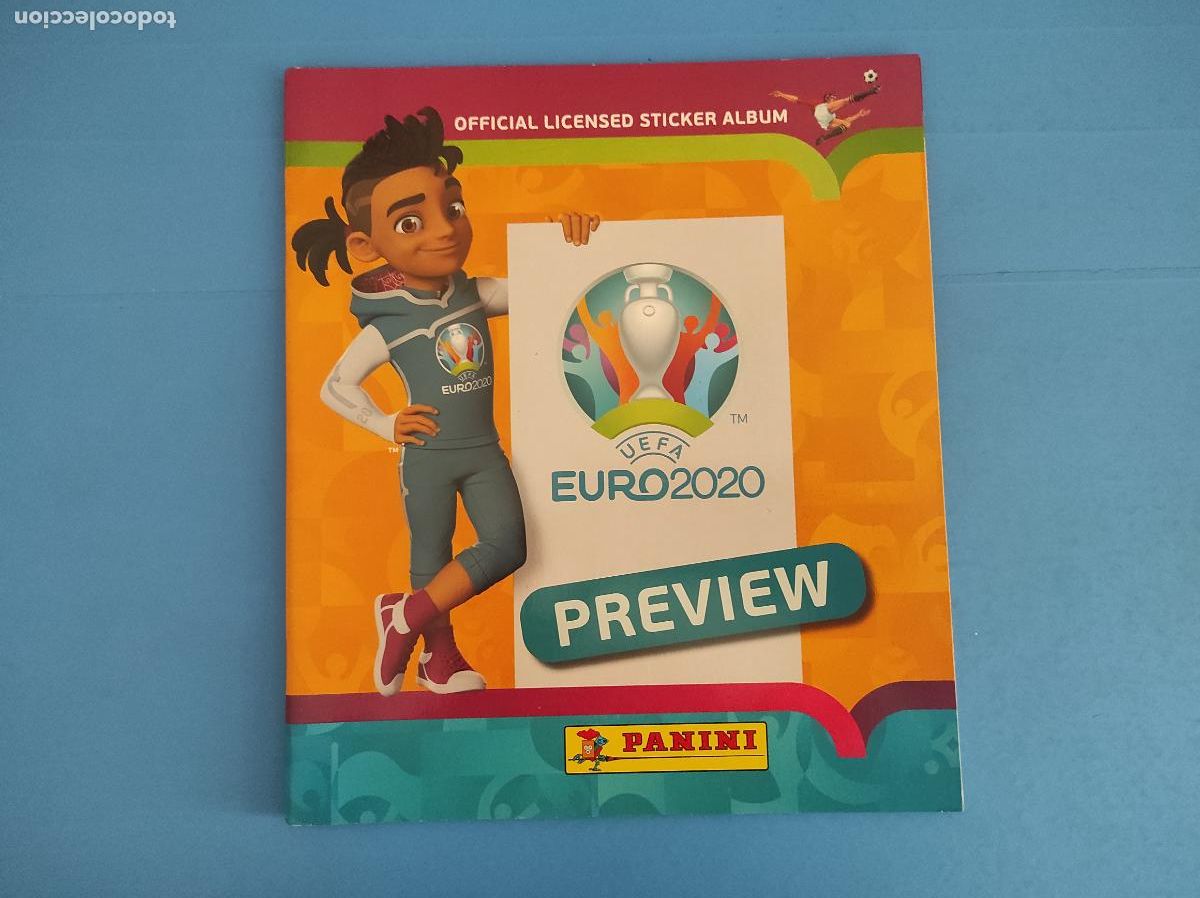 Collectionnisme sportif: ALBUM VACIO DE FUTBOL UEFA EURO 2020 PREVIEW DE PANINI