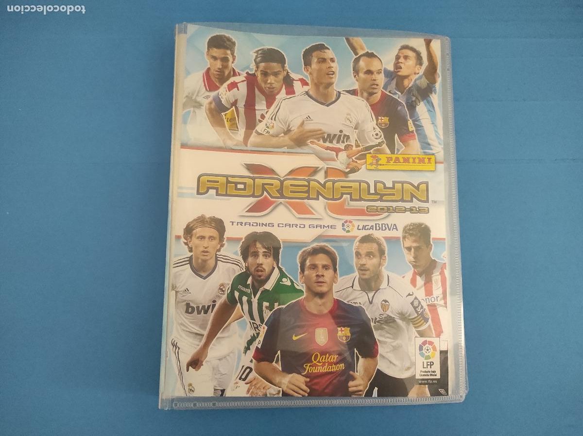 Collectionnisme sportif: ARCHIVADOR VACIO DE FUTBOL ADRENALYN XL 2012-2013/12-13 DE PANINI