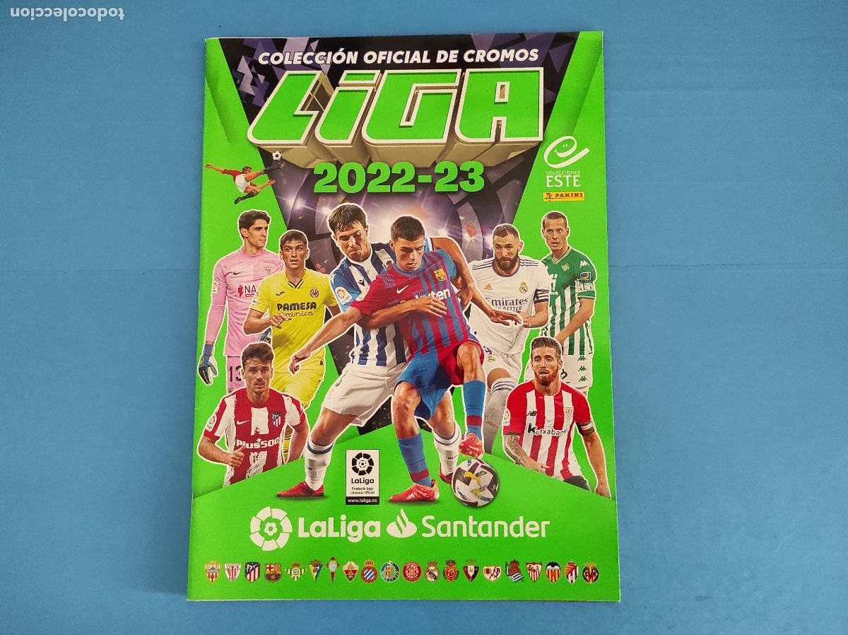 Collectionnisme sportif: ALBUM VACIO DE FUTBOL LIGA ESTE 2022-2023/22-23 DE PANINI