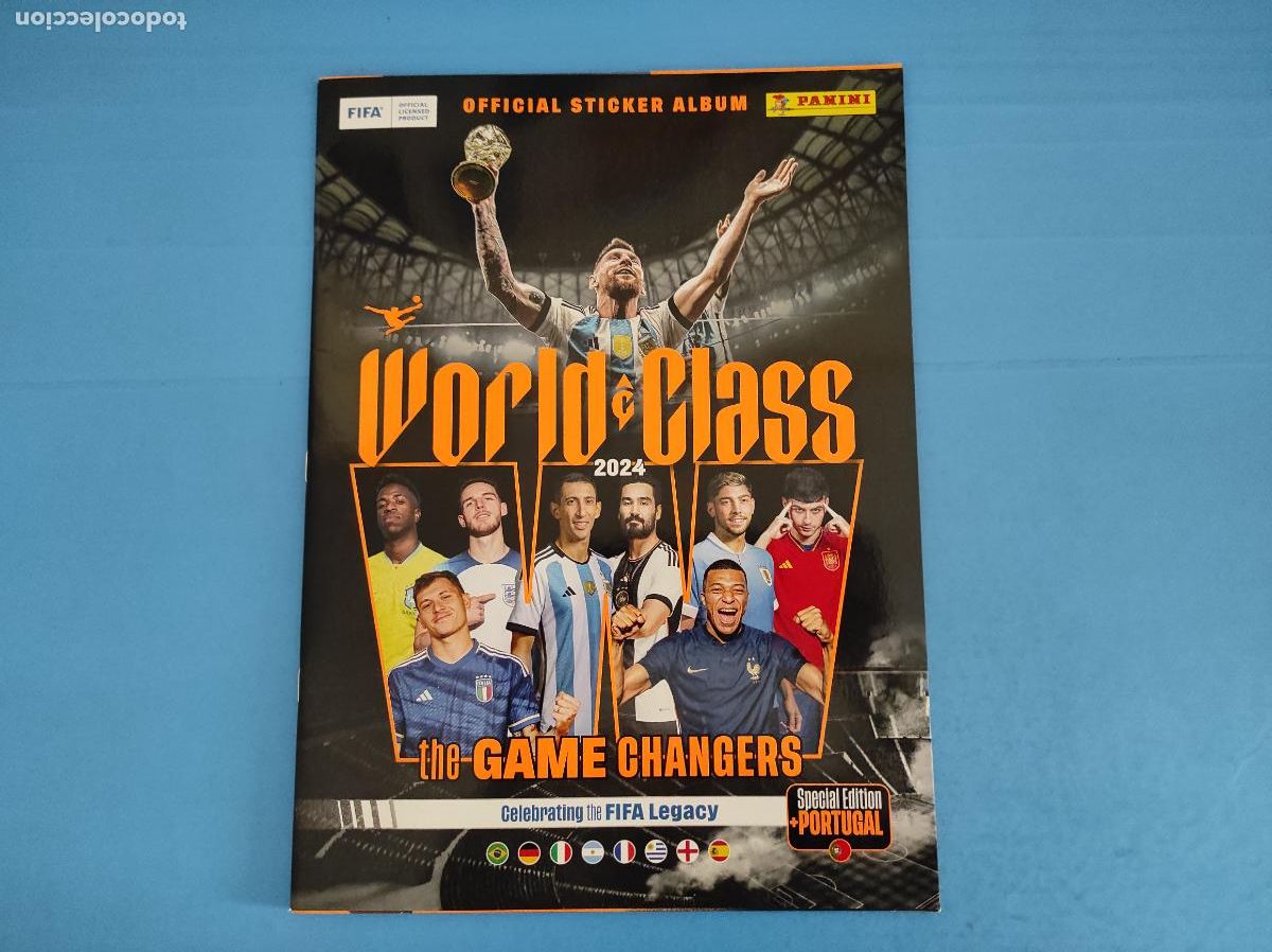 Collectionnisme sportif: ALBUM VACIO DE FUTBOL WORLD CLASS 2024 DE PANINI