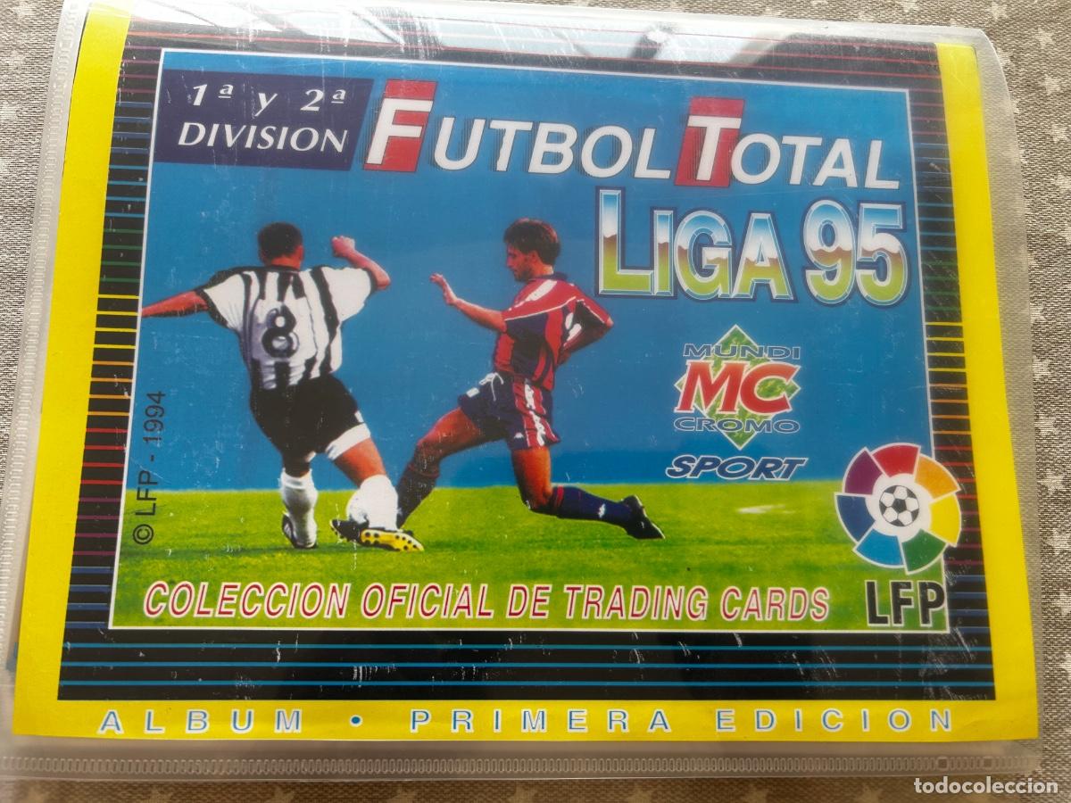 Collezionismo sportivo: &Aacute;LBUM FUTBOL TOTAL 95 MC