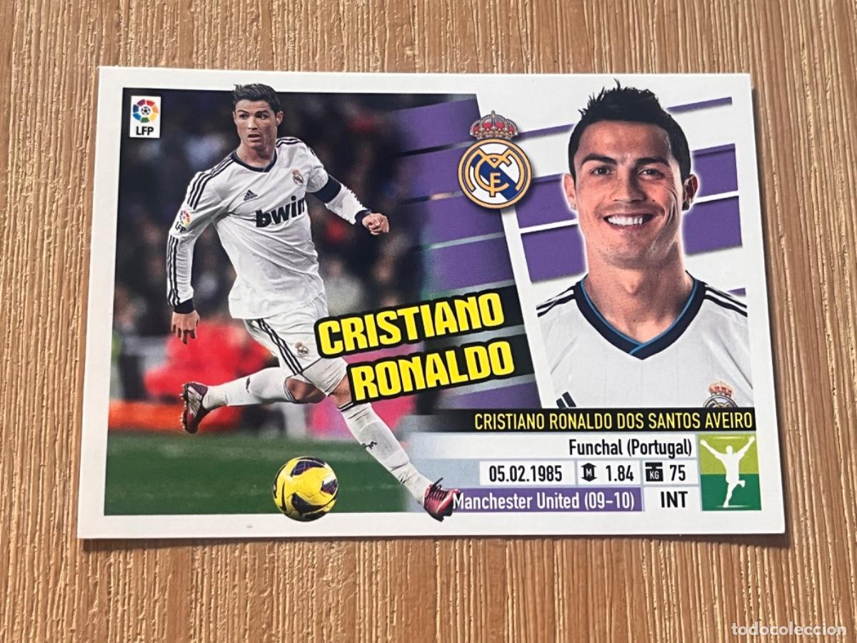 Sports collectibles: 28. CROMO LIGA ESTE 2013-14 13-14 CRISTIANO RONALDO N 15 REAL MADRID