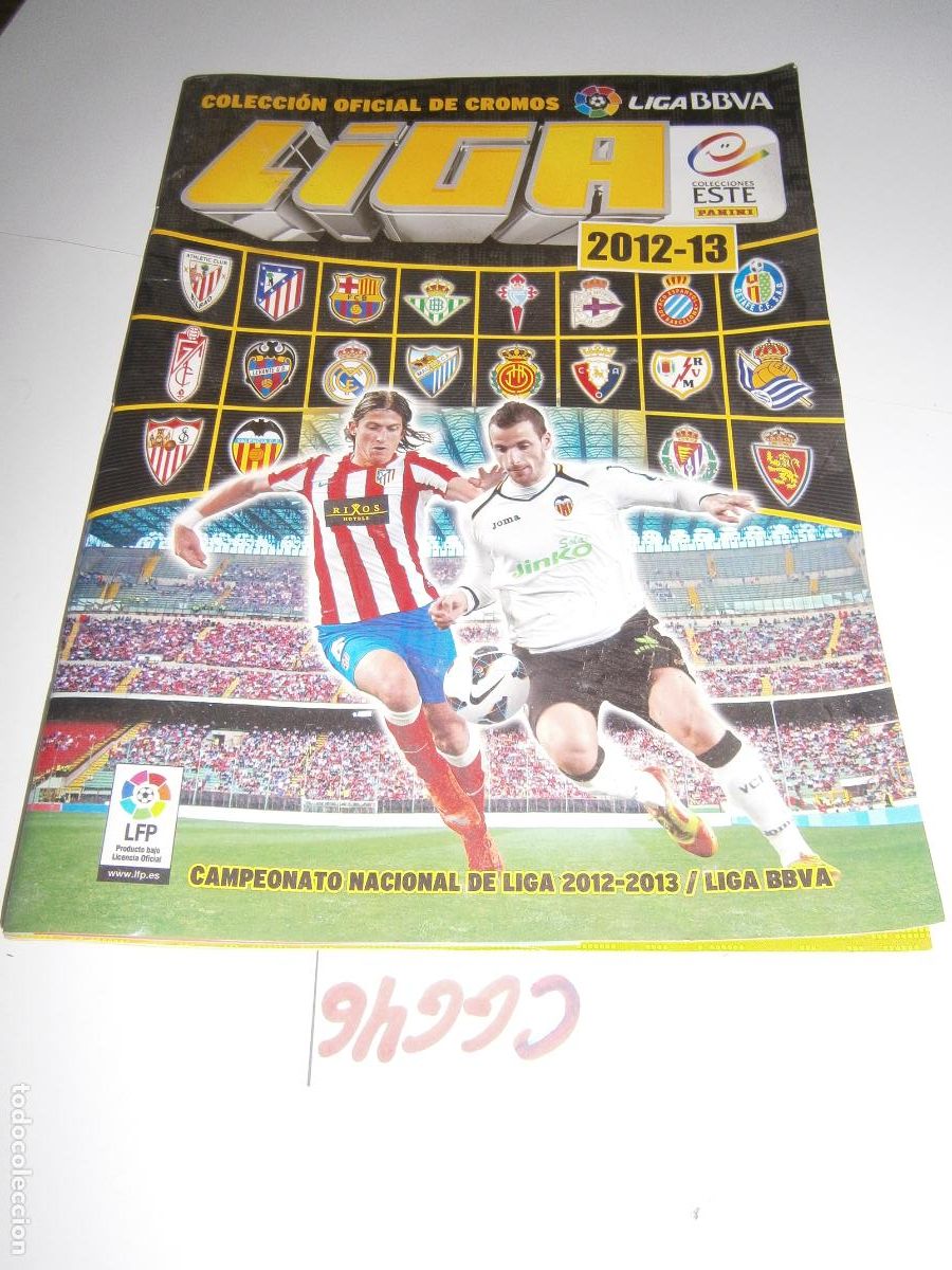 Collezionismo sportivo: ANTIGUO ALBUM DE CROMOS DE FUTBOL 2012-2013