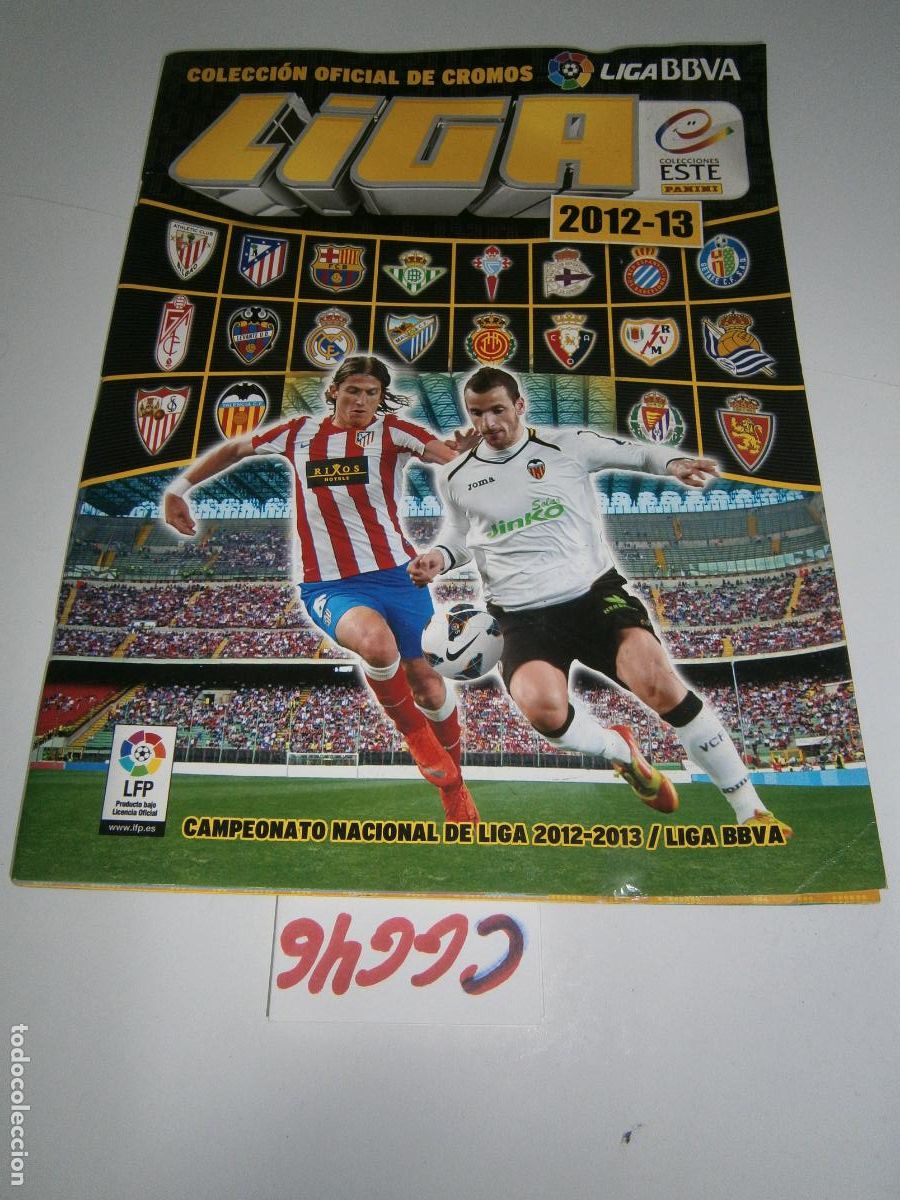 Collezionismo sportivo: ANTIGUO ALBUM DE CROMOS DE FUTBOL 2012-2013