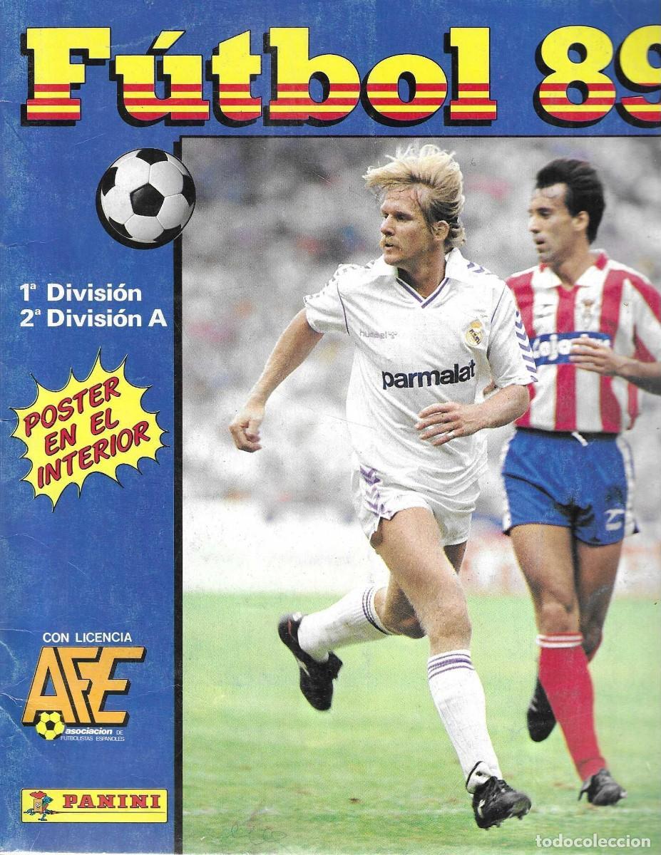 Sports collectibles: ALBUM DE CROMOS DE PANINI FUTBOL 89 - 1&ordf; DIVISI&Oacute;N Y 2&ordf; DIVISI&Oacute;N A - INCOMPLETO