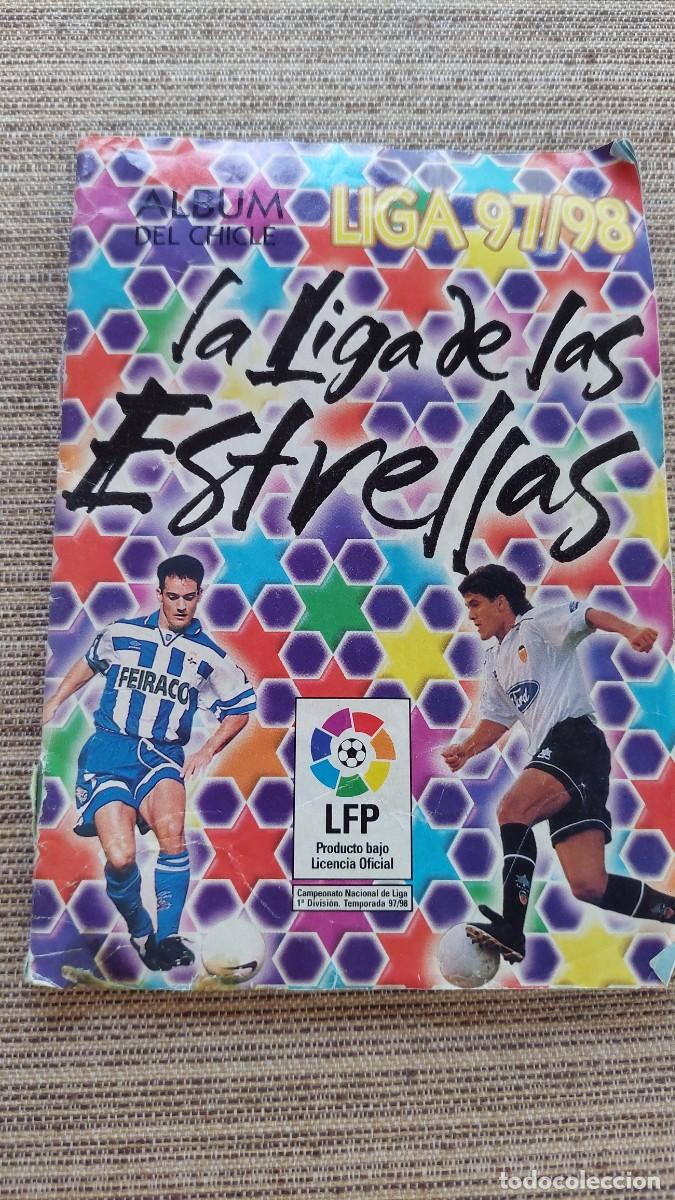 Colecionismo desportivo: &Aacute;lbum cromos futbol chicle 97 98