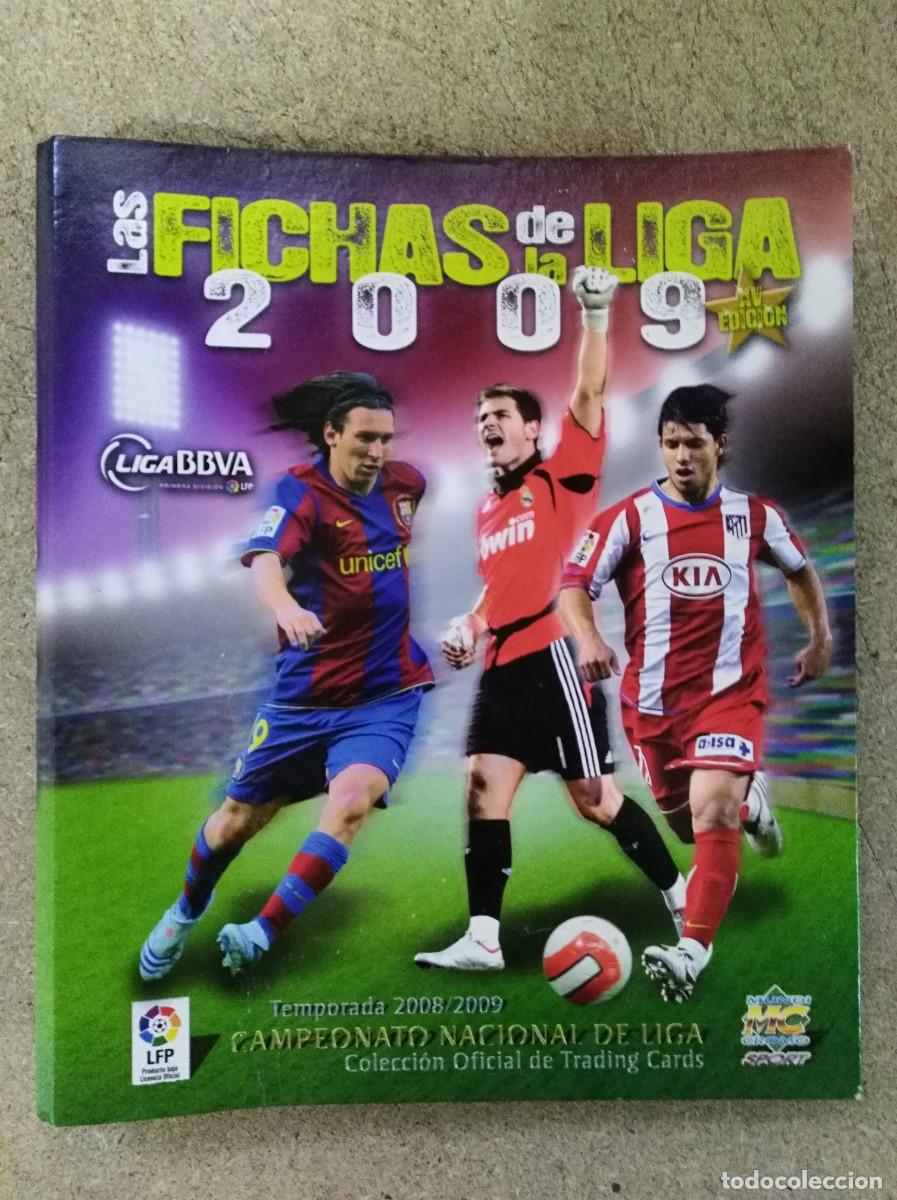 Colecionismo desportivo: Album Futbol Liga 2008-2009.Primera Division. 380 Cromos.Mundicromo