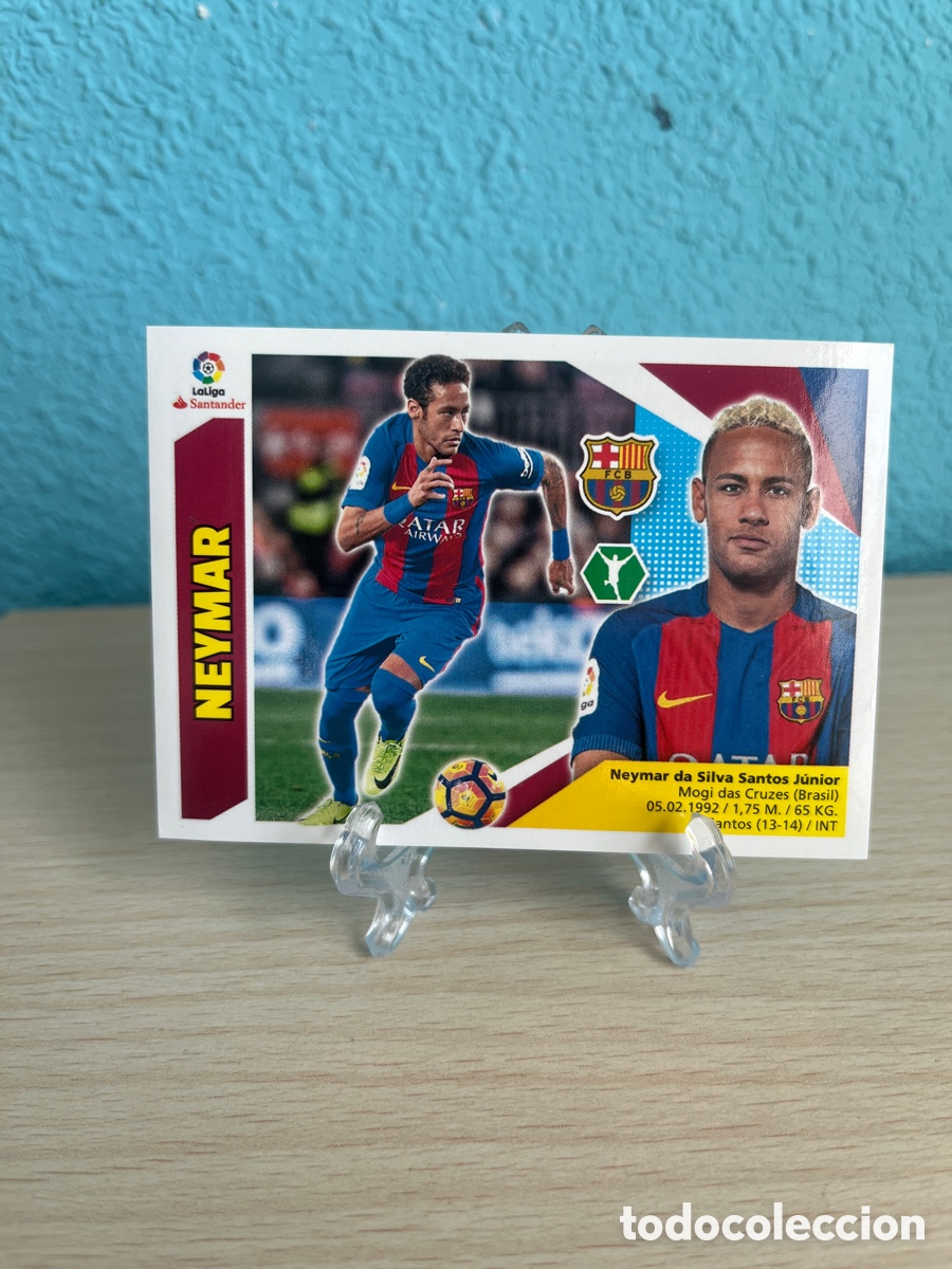 Coleccionismo deportivo: Cromo de Neymar Junior - Foto 1