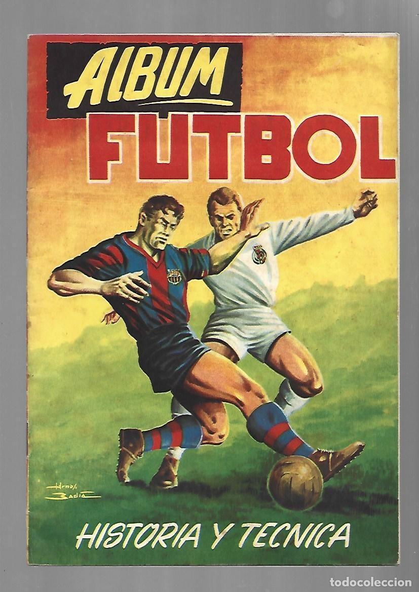 Collezionismo sportivo: &Aacute;lbum futbol, historia y tecnica, 1959, vacio, edigesa, impecable