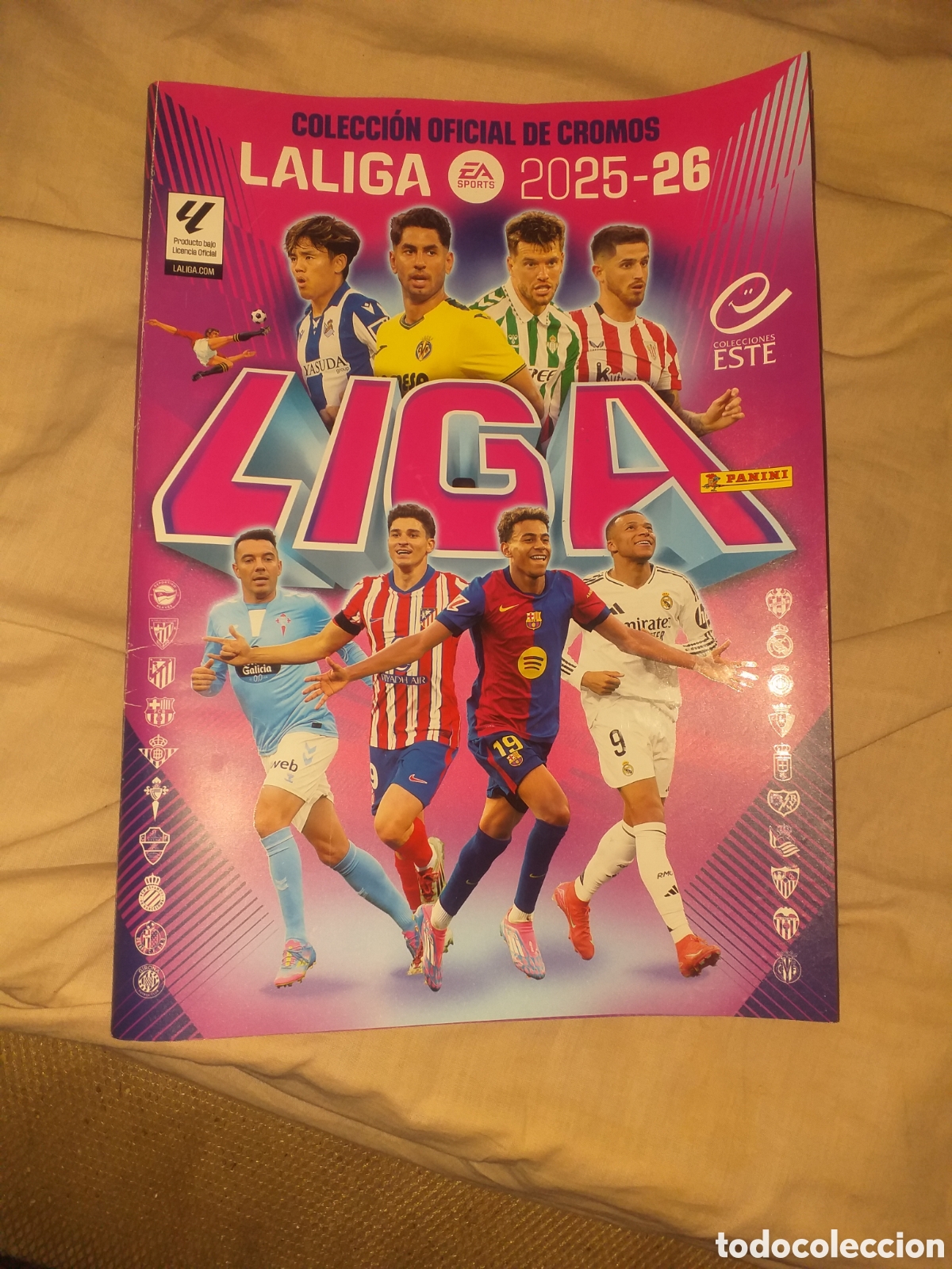 Collezionismo sportivo: Album futbol 25/26 vacio