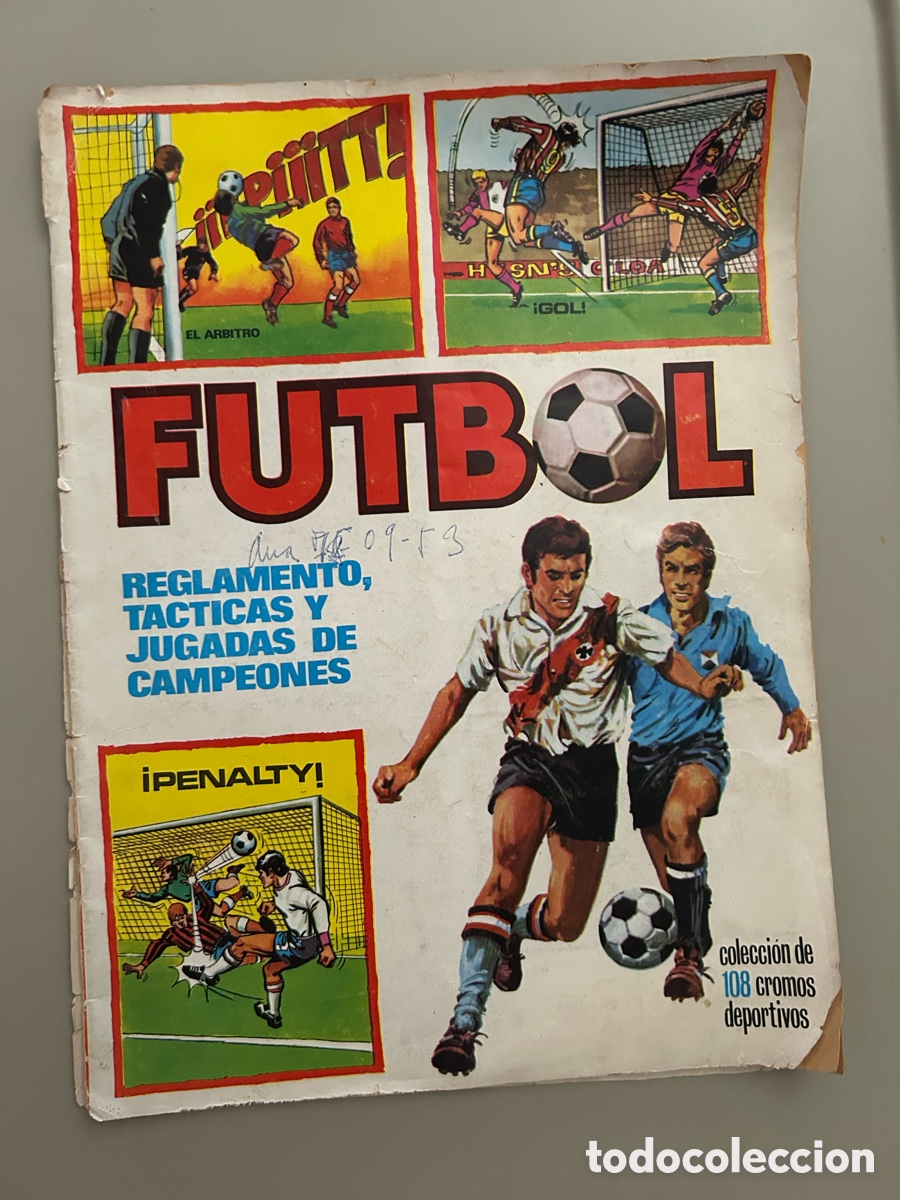 Coleccionismo deportivo: &Aacute;LBUM DE CROMOS FUTBOL REGLAMENTO, TACTICAS Y JUGADAS DE CAMPEONES - EDICIONES ESTE