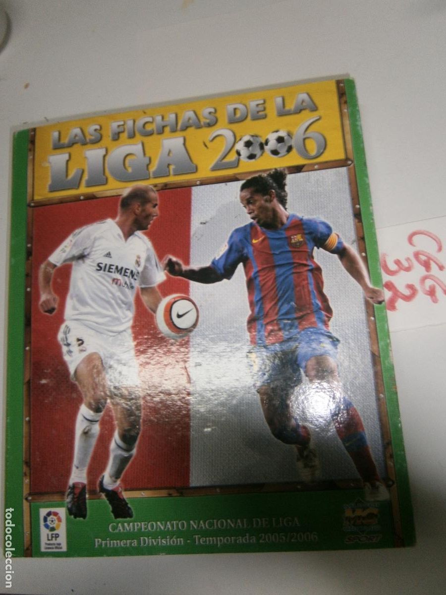 Coleccionismo deportivo: ANTIGUO ALBUM DE CROMOS DE FUTBOL - LAS FICHAS DE LA LIGA 2006 (+- 650 CROMOS)