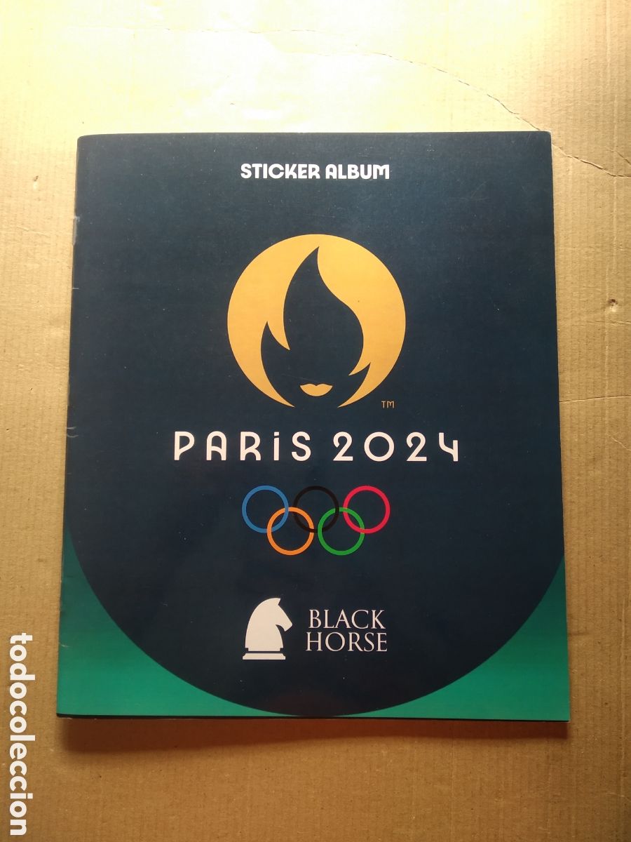 Collezionismo sportivo: ALBUM VACIO CROMO FUTBOL PARIS 2024 JJOO JUEGOS OL&Iacute;MPICOS BLACK HORSE