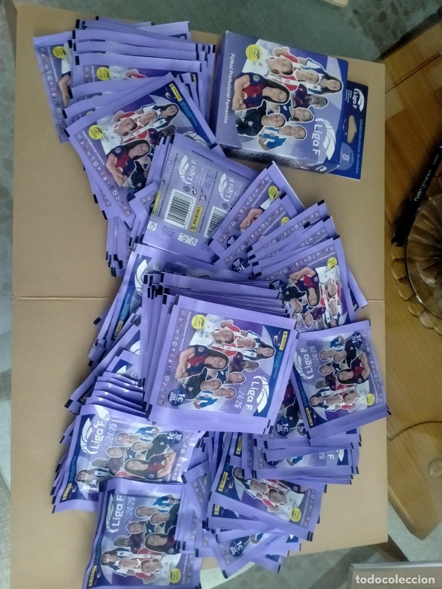 Colecionismo desportivo: cromos de futbol sobres sin abrir-161 sobres 2024-2005 liga femenina