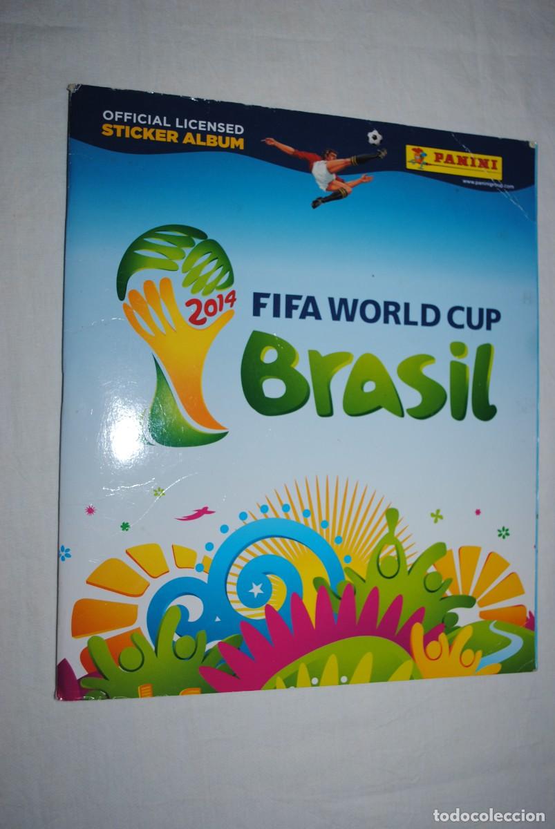 Colecionismo desportivo: ALBUM DE FUTBOL . COPA DEL MUNDO , BRASIL 2014 .