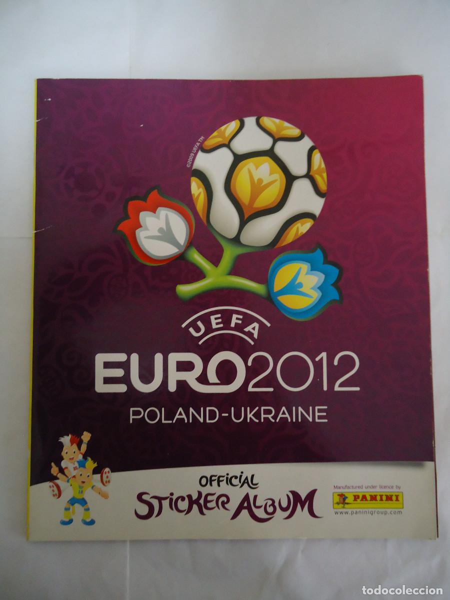 Colecionismo desportivo: ALBUM DE CROMOS VACIO UEFA EURO 2012 POLAND-UKRAINE. PANINI. PLANCHA.