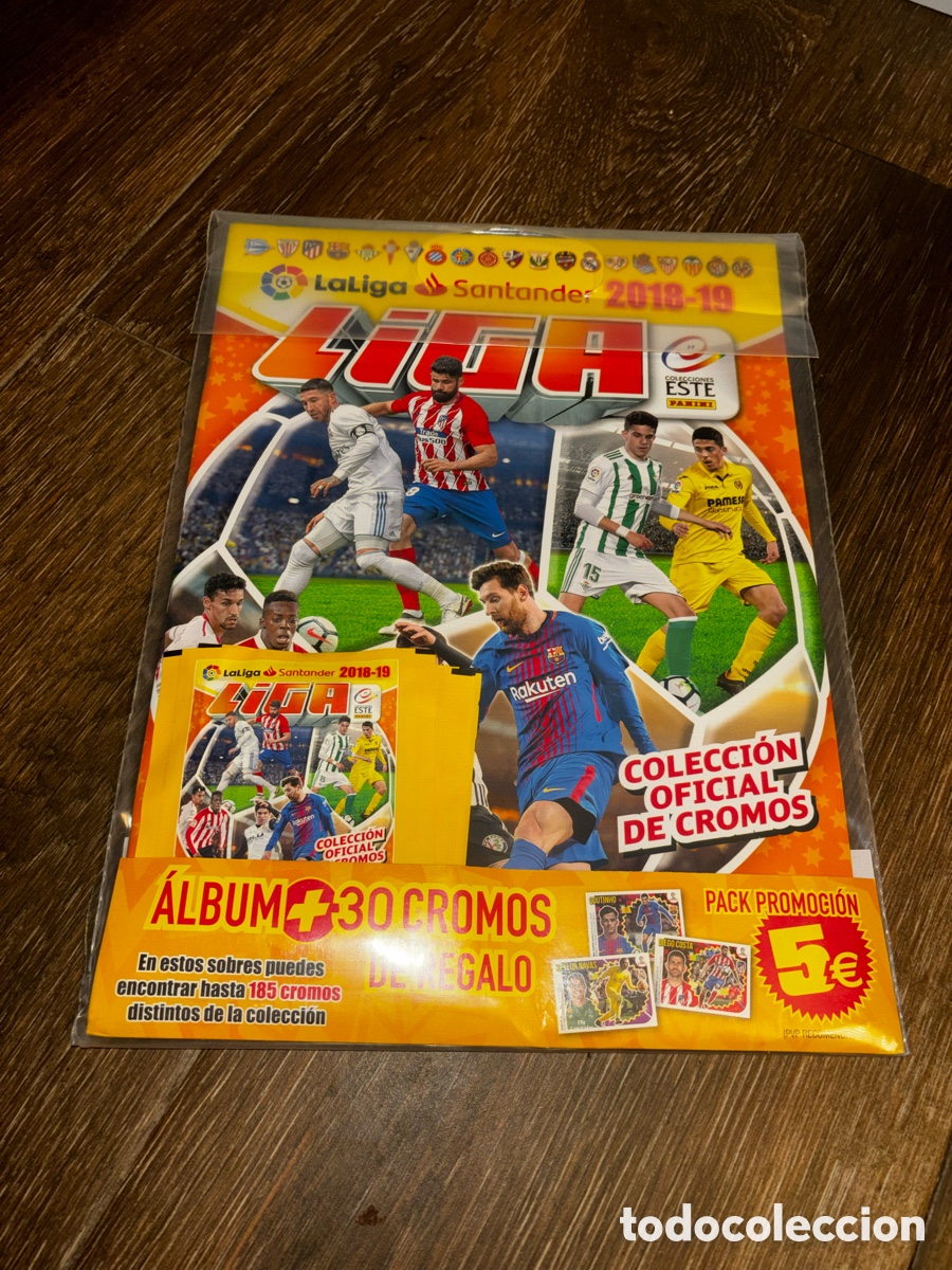 Colecionismo desportivo: &Aacute;lbum Panini LaLiga Santander 2018-19