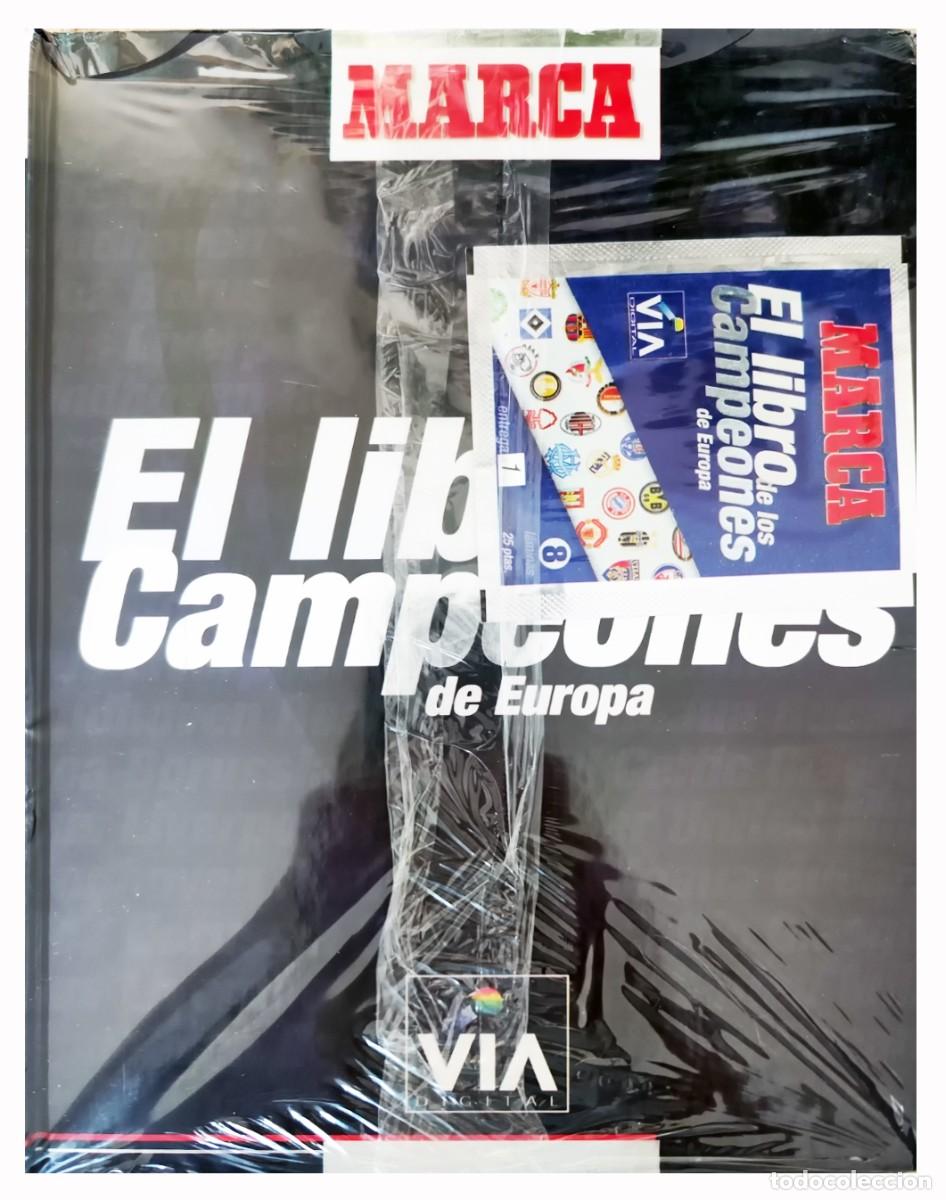 Collectionnisme sportif: ALBUM LIBRO MARCA EL LIBRO DE ORO DE LOS CAMPEONES DE EUROPA FUTBOL VIA DIGITAL 1999