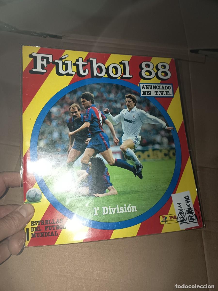 Colecionismo desportivo: ALBUM PLANCHA IMPECABLE FUTBOL 88