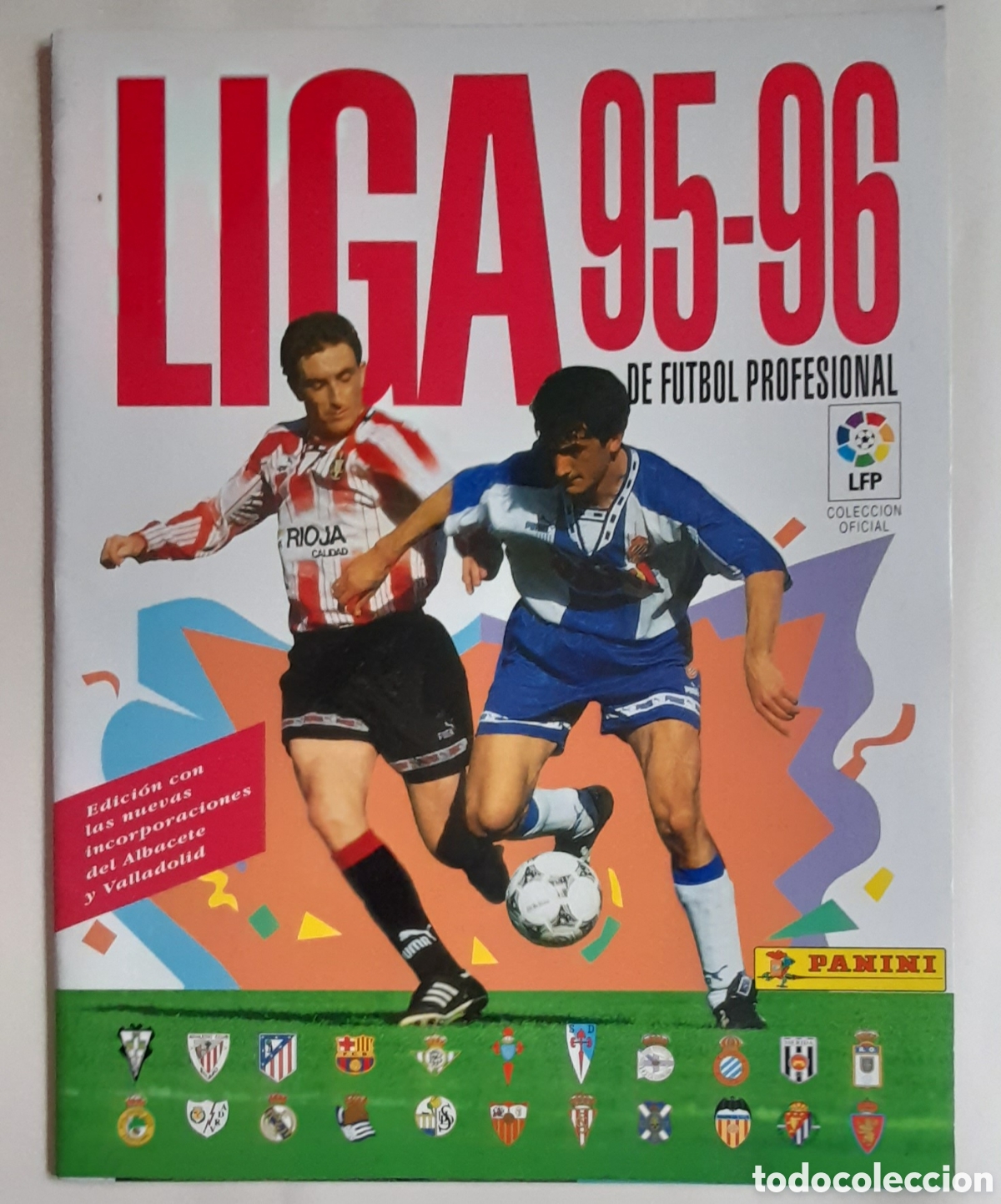 Collezionismo sportivo: &Aacute;LBUM DE CROMOS PLANCHA LIGA 95/96 DE F&Uacute;TBOL PROFESIONAL DISTRIBUCIONES PANINI