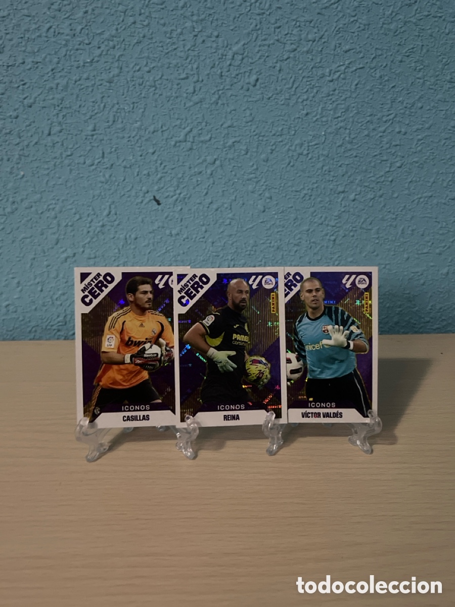 Colecionismo desportivo: Leyendas de liga este Mister CERO
