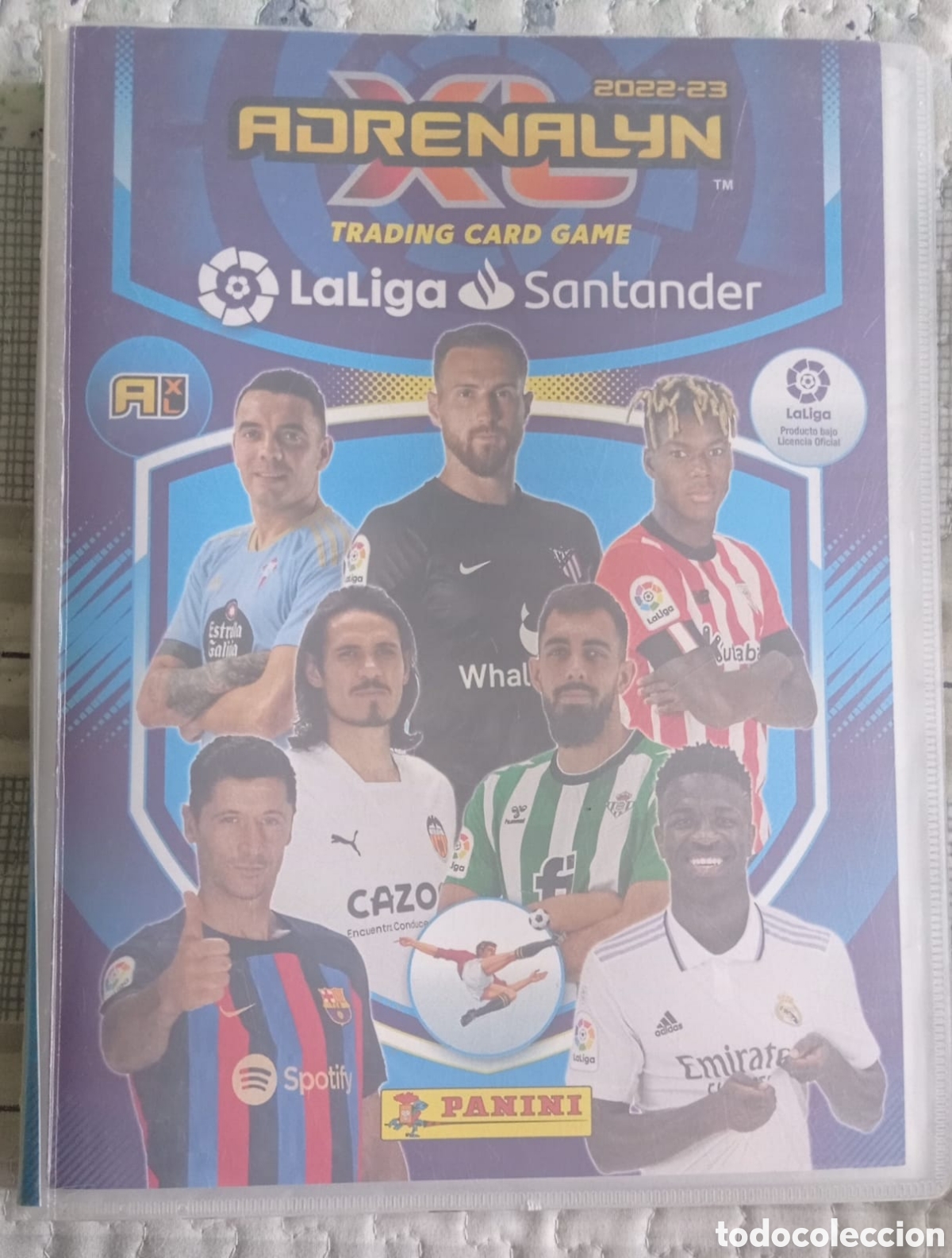 Colecionismo desportivo: Album Adrenalyn 2022-23 con 237 cromos