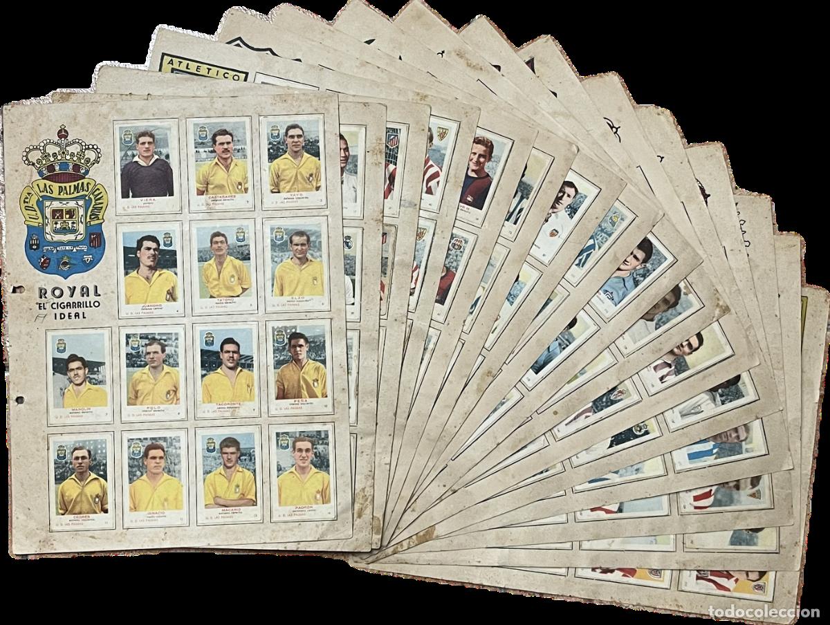 Collezionismo sportivo: Colecci&oacute;n de cromos de futbol de Fedora Royal de los a&ntilde;os 50s solo faltan 3 cromos