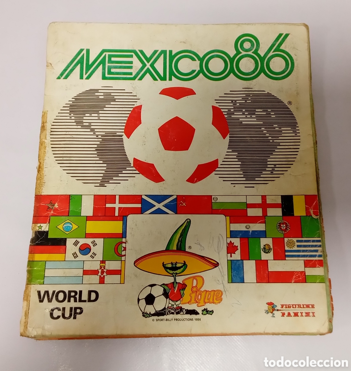 Collectionnisme sportif: Album de cromos futbol M&eacute;xico 86 world cup panini