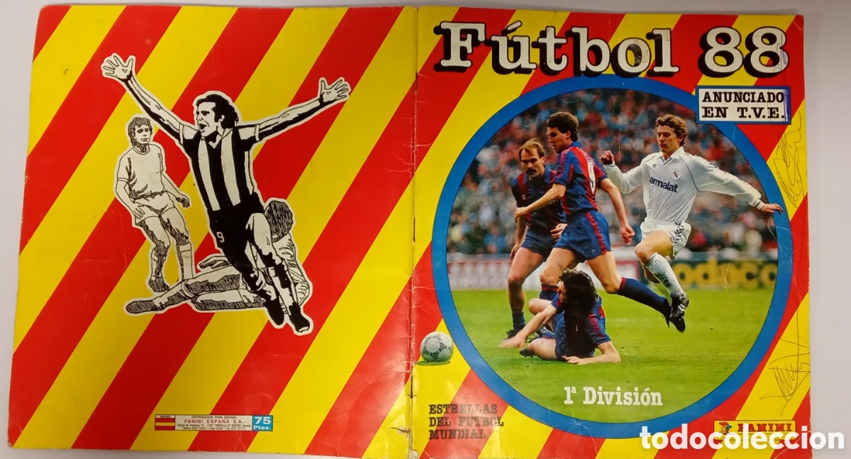 Coleccionismo deportivo: &Aacute;lbum de cromos 88 futbol 1 divisi&oacute;n Panini