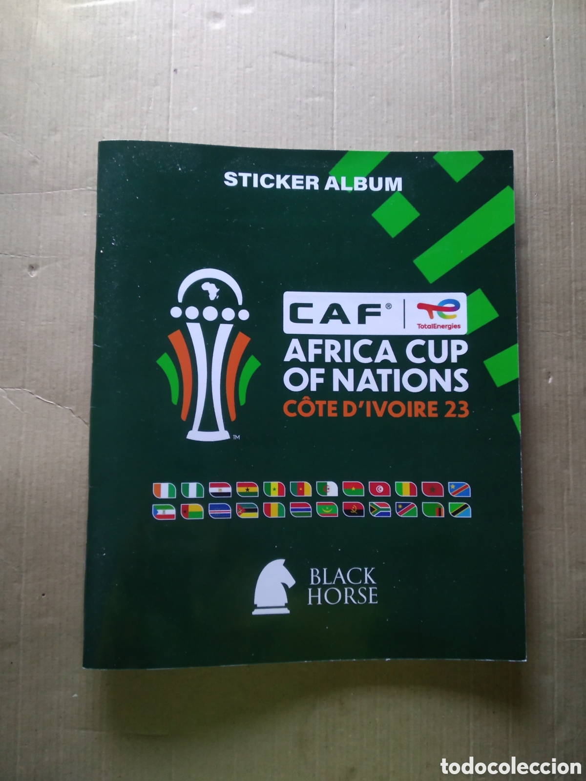 Collectionnisme sportif: ALBUM VACIO CROMO FUTBOL COPA AFRICA 2023 BLACK HORSE AFRICA CUP OF NATIONS COTE D'IVOIRE 23