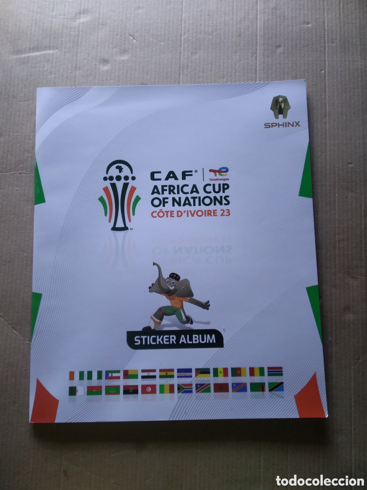 Collectionnisme sportif: ALBUM VACIO CROMO FUTBOL COPA AFRICA 2023 AFRICA CUP OF NATIONS COTE D'IVOIRE 23 SPHINX
