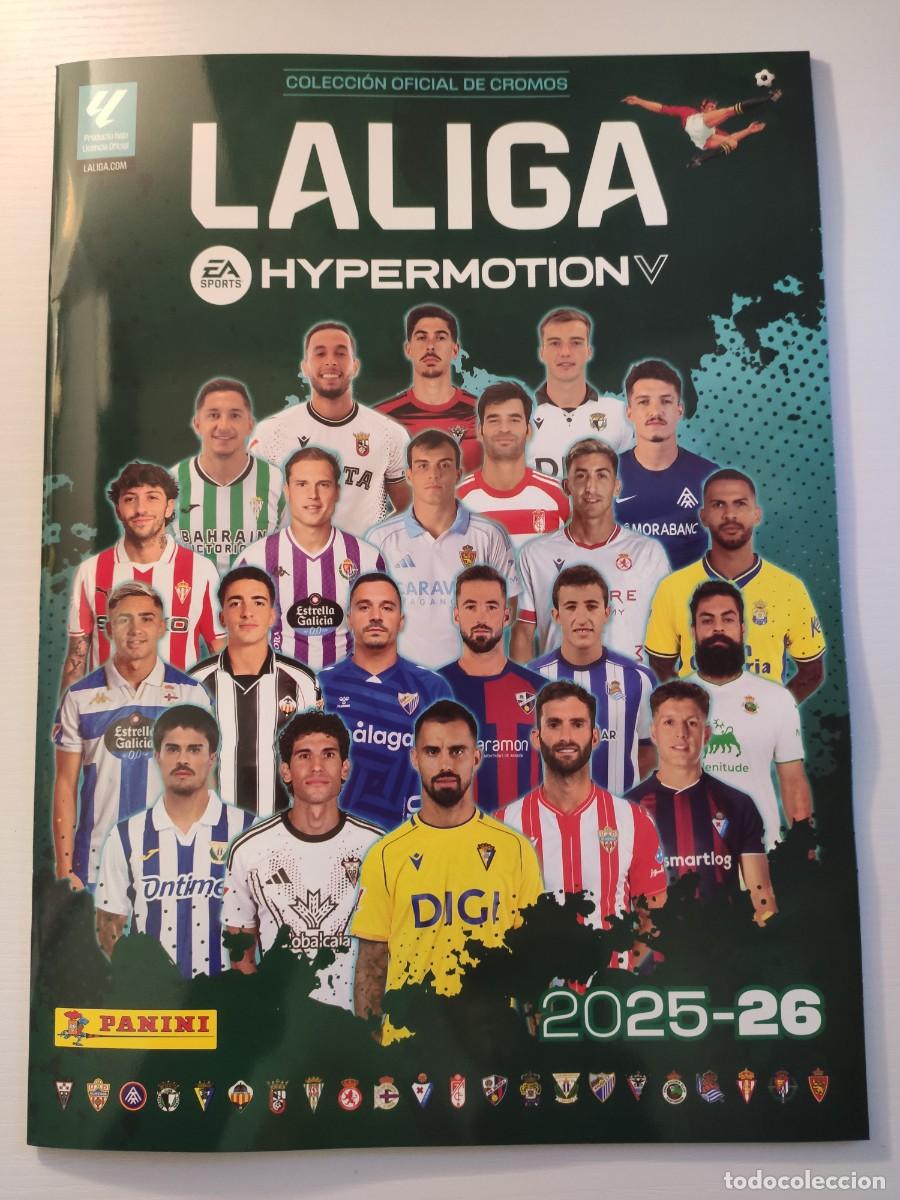 Collectionnisme sportif: &Aacute;lbum vac&iacute;o LaLiga Hypermotion 2025-2026 de Panini