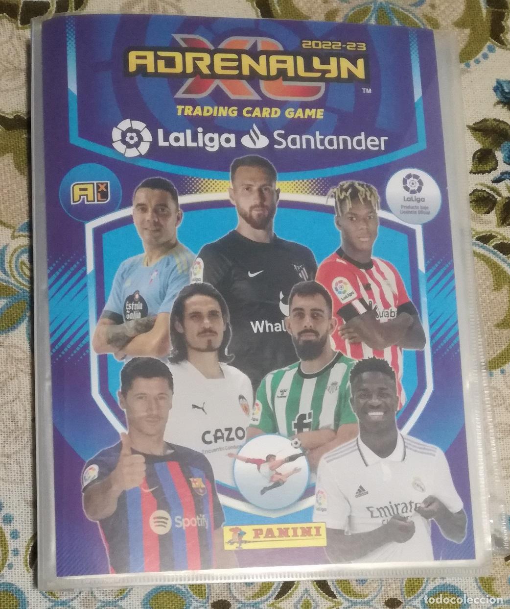 Collezionismo sportivo: Album archivador de futbol Adrenalyn 2022-23, Panini - Contiene 470 cromos; Con 15 Ed. Limitada