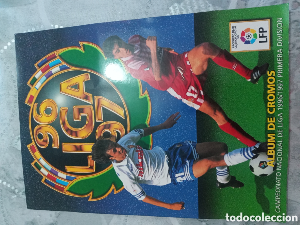 Collectionnisme sportif: &Aacute;lbum &rdquo;casi&rdquo; completo liga 96 97