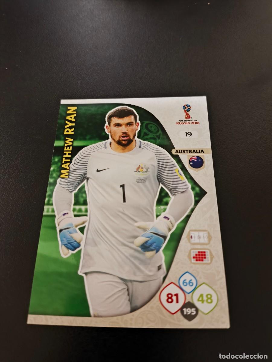 Collectionnisme sportif: 19 MATHEW RYAN LEVANTE AUSTRALIA PANINI WORLD CUP MUNDIAL RUSSIA 2018 NO LIGA ESTE