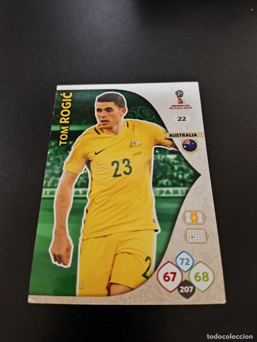 Collectionnisme sportif: 22 ROM ROGIC AUSTRALIA PANINI WORLD CUP MUNDIAL RUSSIA 2018 NO LIGA ESTE