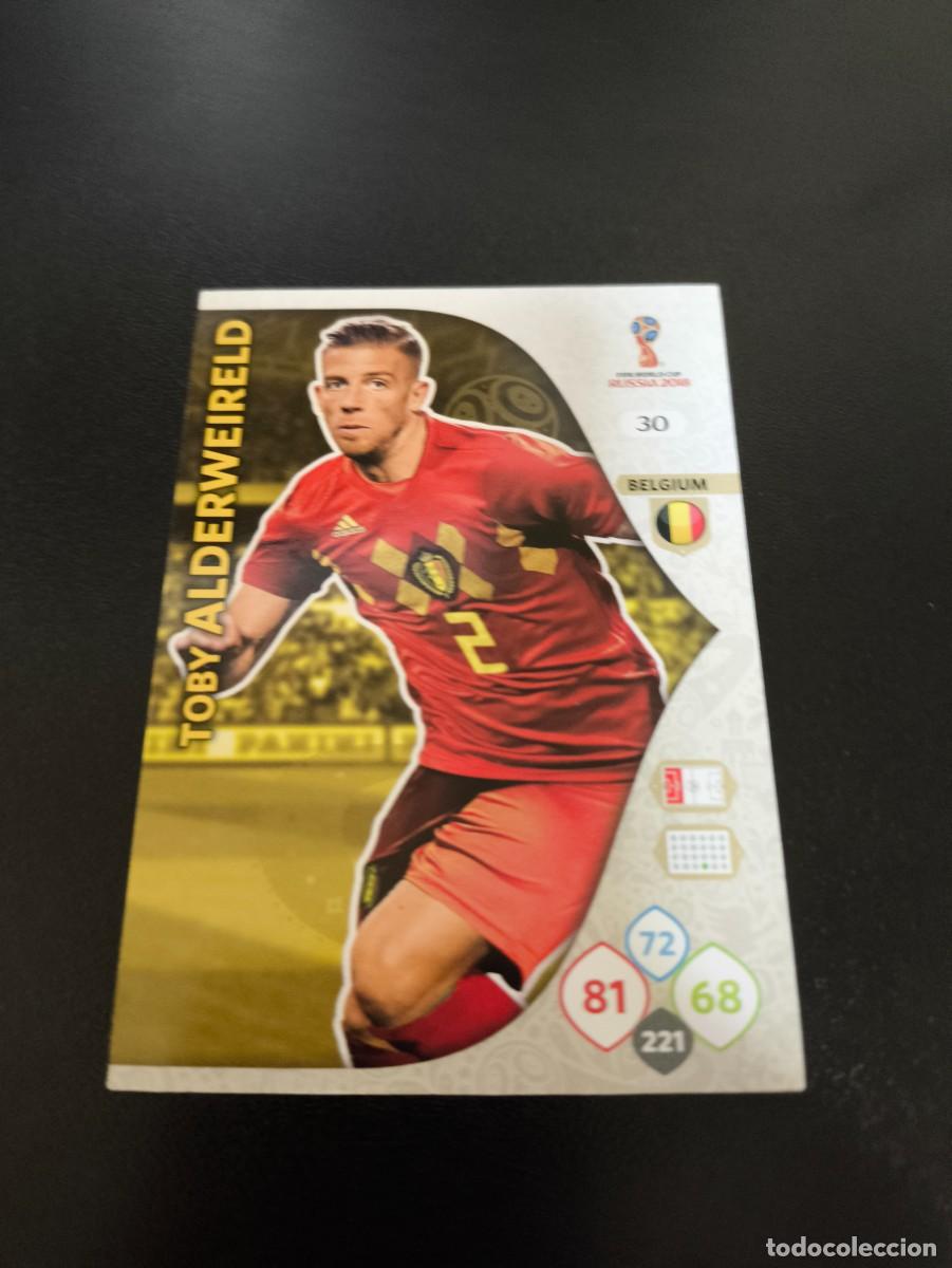 Collectionnisme sportif: 30 TOBY ALDERWEIRELD BELGIUM BELGICA PANINI WORLD CUP MUNDIAL RUSSIA 2018 NO LIGA ESTE