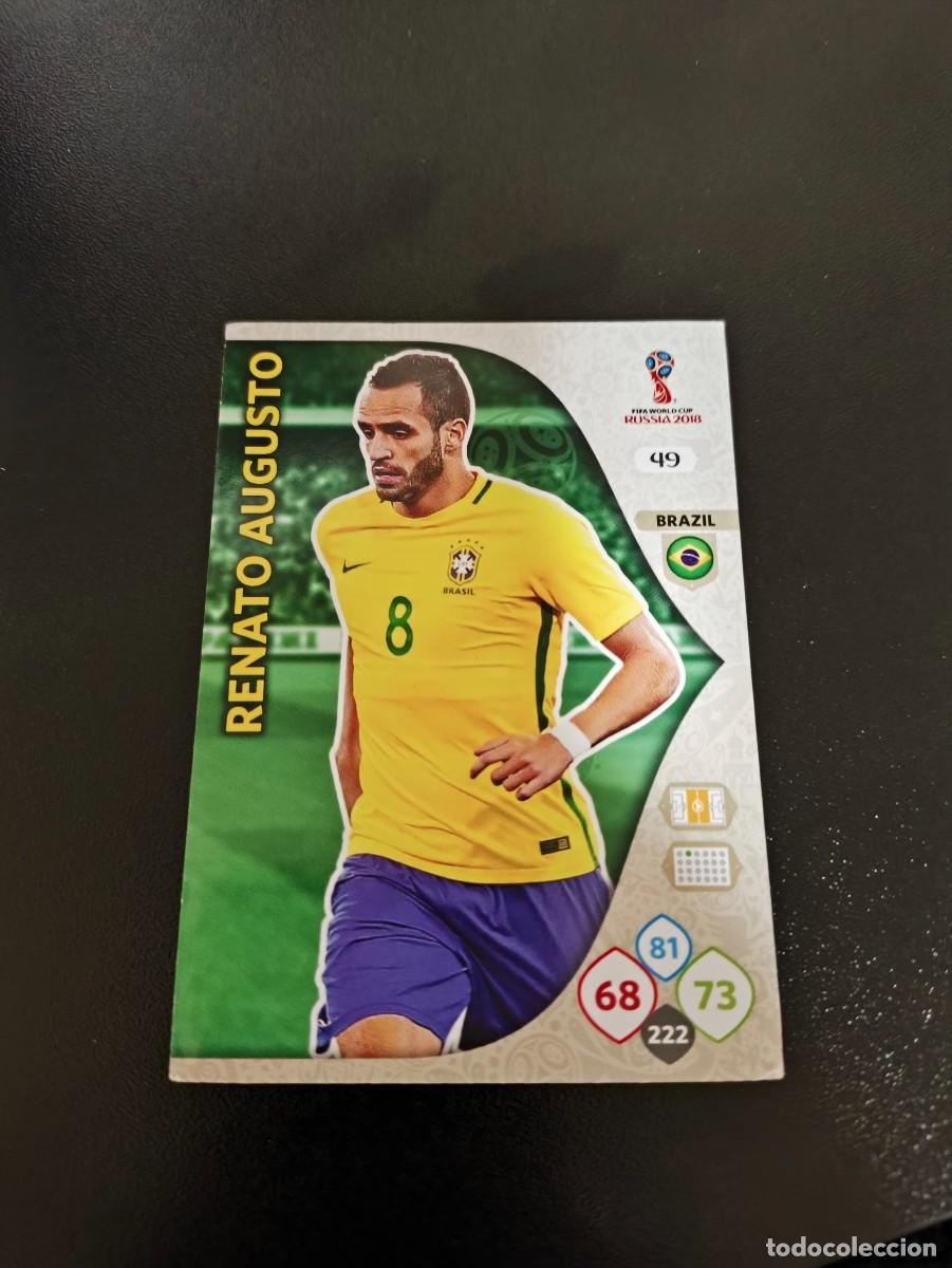 Collectionnisme sportif: 49 RENATO AUGUSTO BRAZIL BRASIL PANINI WORLD CUP MUNDIAL RUSSIA 2018 NO LIGA ESTE