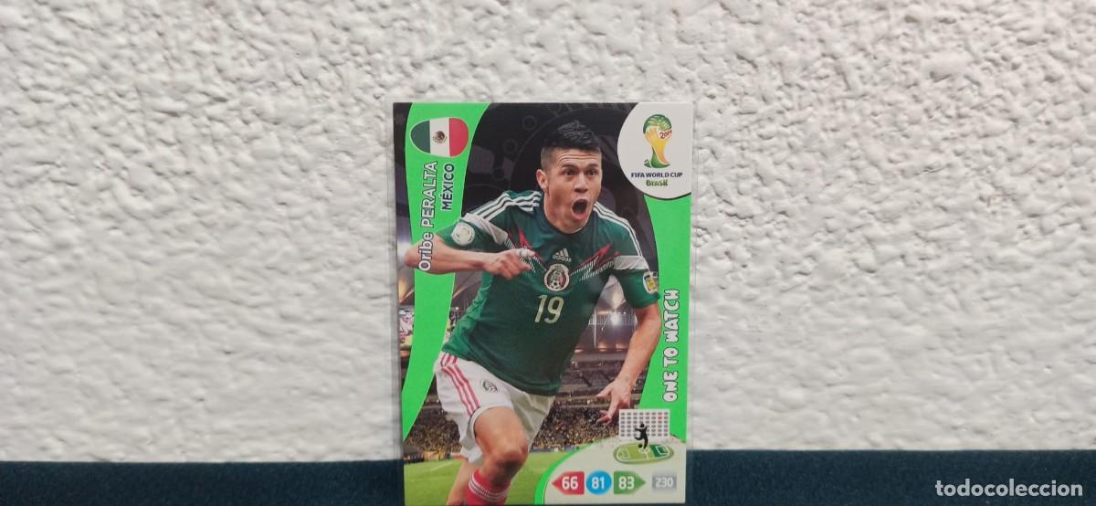 Collectionnisme sportif: ONE TO WATCH PERALTA MEXICO ADRENALYN FIFA WORLD CUP BRASIL 2014