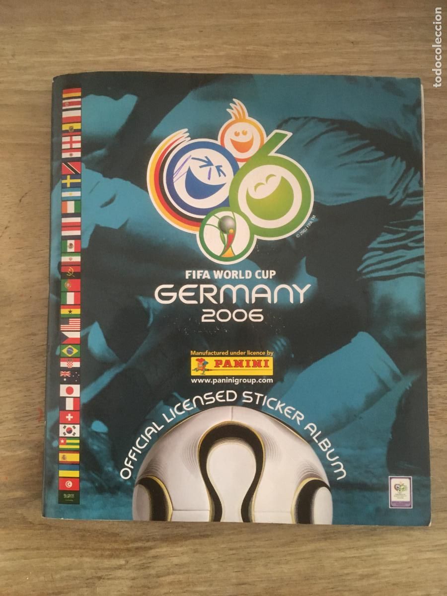 Coleccionismo deportivo: germany 2006 mundial alemania panini album cromos casi completo los cromos se pueden despegar!