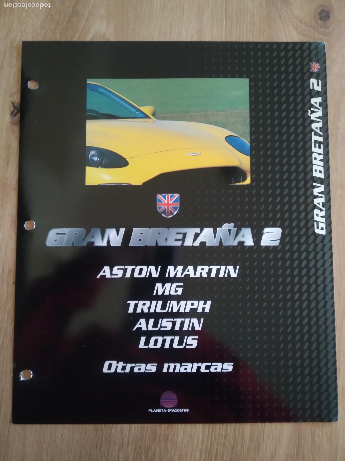 Colecionismo desportivo: LAMINA AUTOMOVILES DE ENSUE&Ntilde;O COLLECTION DE PLANETA DE AGOSTINI GRAN BRETA&Ntilde;A 2