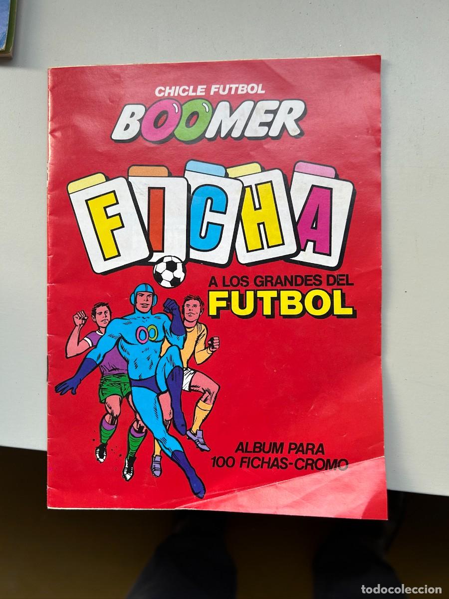 Sports collectibles: album boomer a los grandes del futbol nuevo plancha sin usar