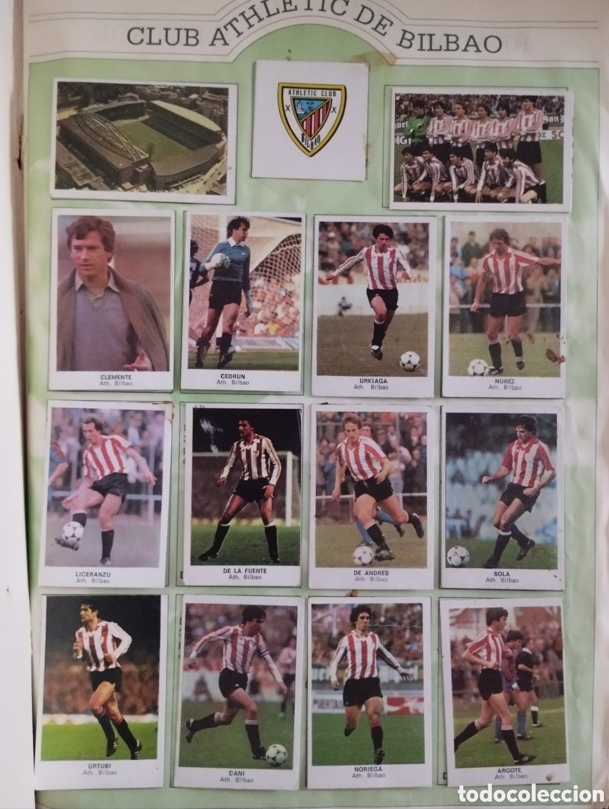 Collezionismo sportivo: Album FUTBOL 83-84 cromos CANO