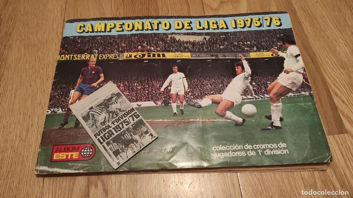Collezionismo sportivo: Album Campeonato liga 1975 1976 75 76 Este + sobre cerrado