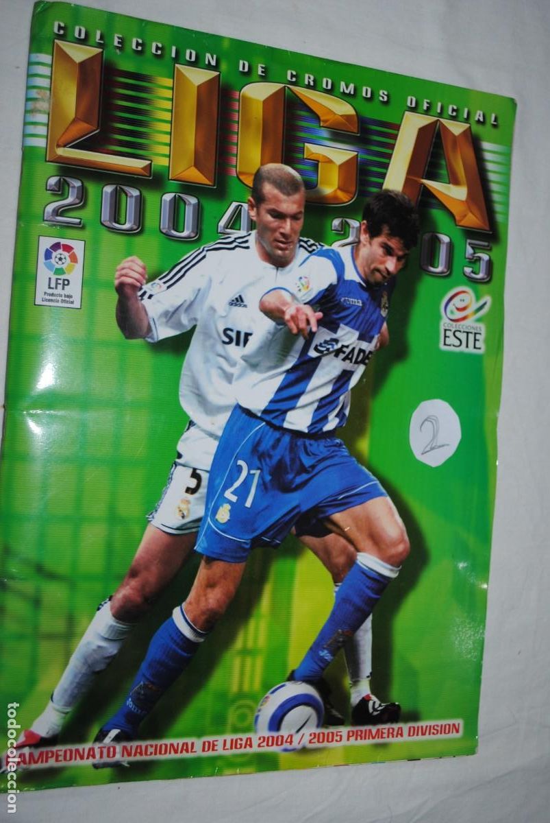 Sports collectibles: ALBUM DE FUTBOL LIGA 2004 - 2005