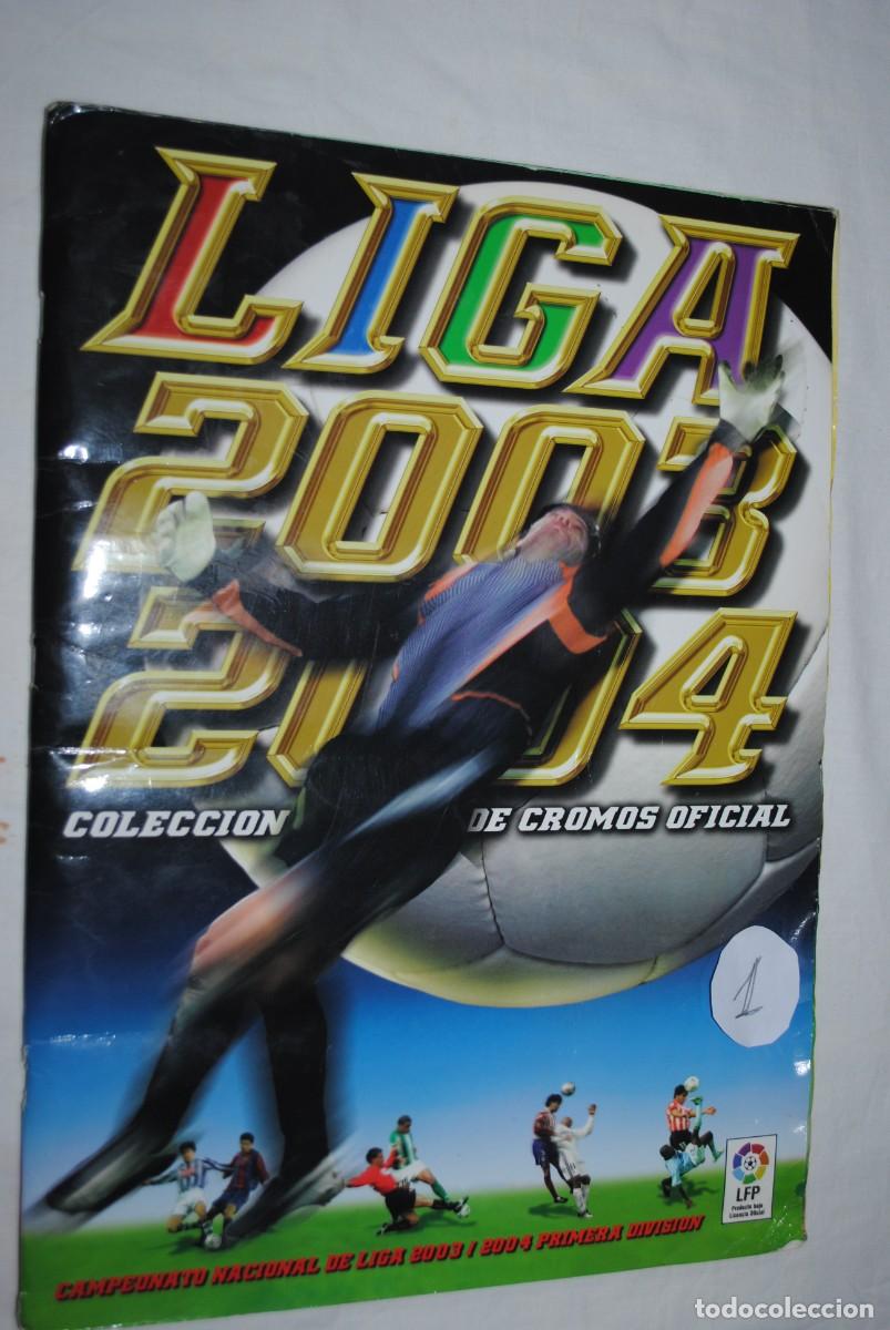 Sports collectibles: ALBUM DE FUTBOL LIGA 2003 - 2004 .