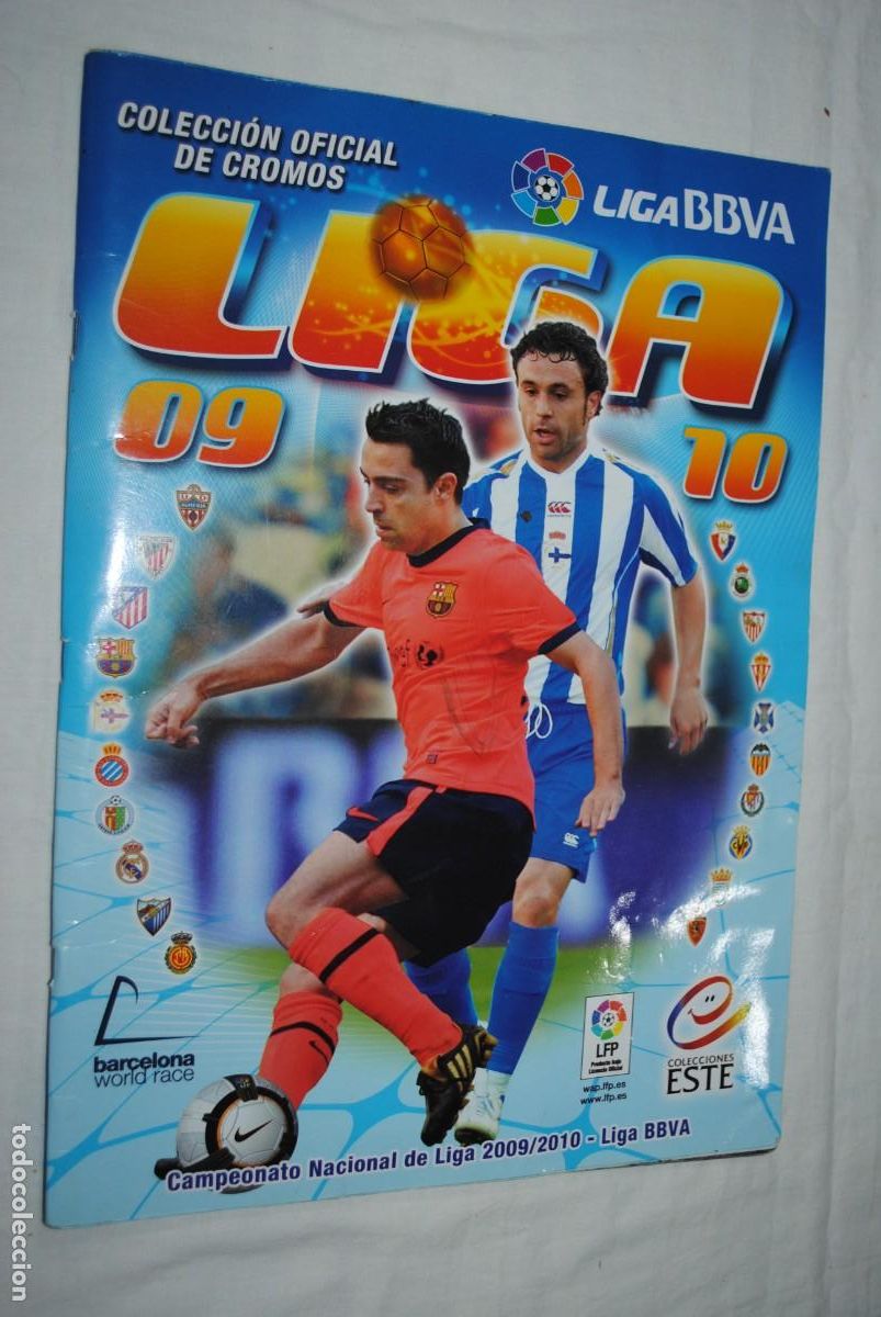 Sports collectibles: ALBUM DE FUTBOL LIGA 09 - 10 .