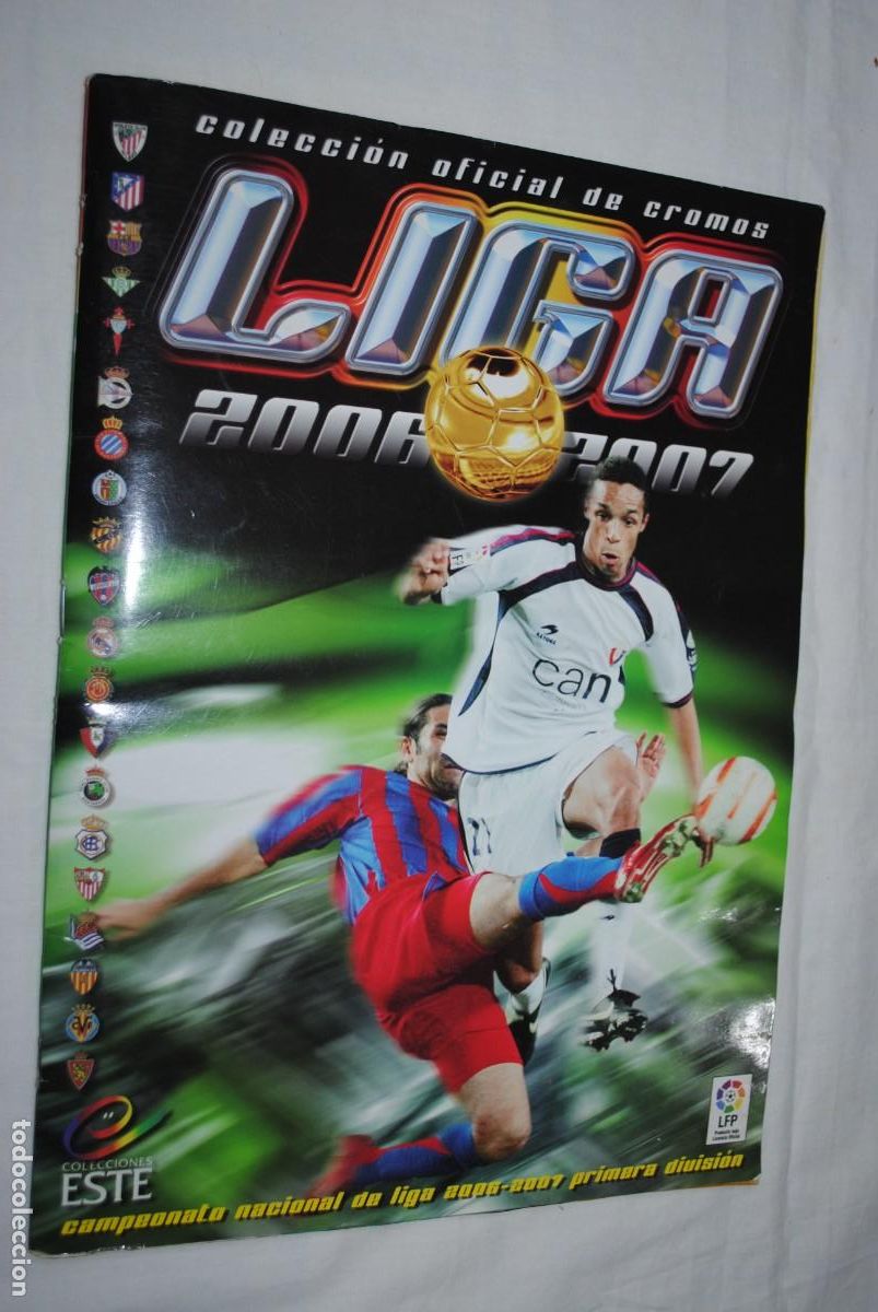 Collezionismo sportivo: ALBUM DE FUTBOL LIGA 06 - 07