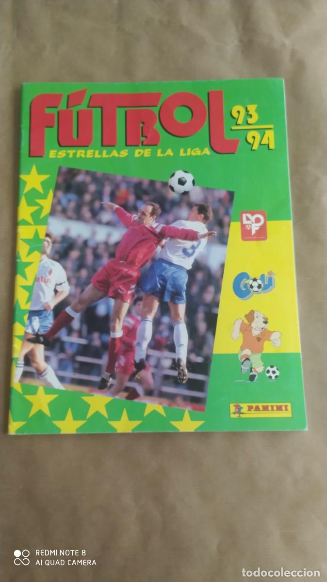 Sports collectibles: ALBUM FUTBOL PLANCHA FUTBOL 93 94 ESTRELLAS DE LA LIGA PANINI -H
