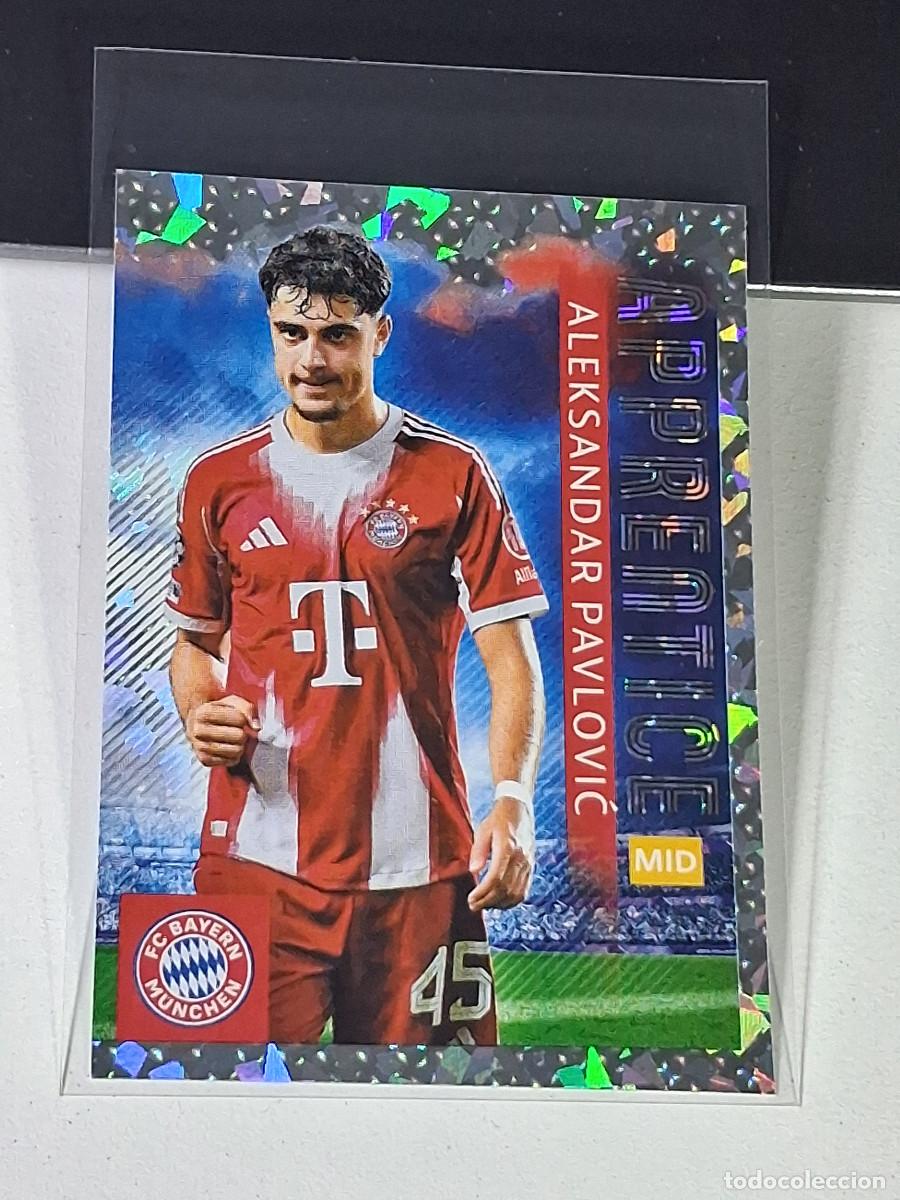 Colecionismo desportivo: 203 APPRENTICE PAVLOVIC BAYERN MUNCHEN UEFA CHAMPIONS LEAGUE STICKER TOPPS 2025-26 2026 UCL